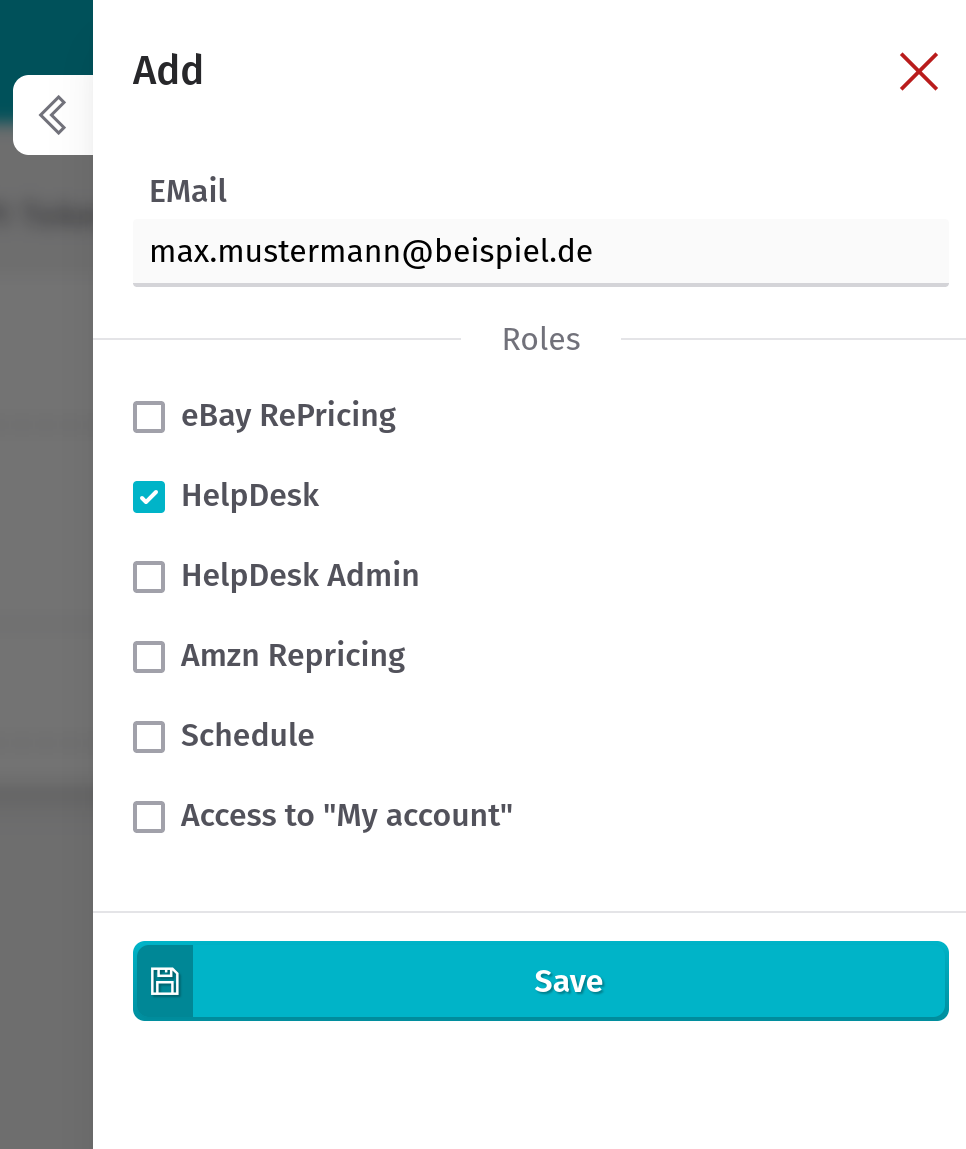Step 1: Add a new user