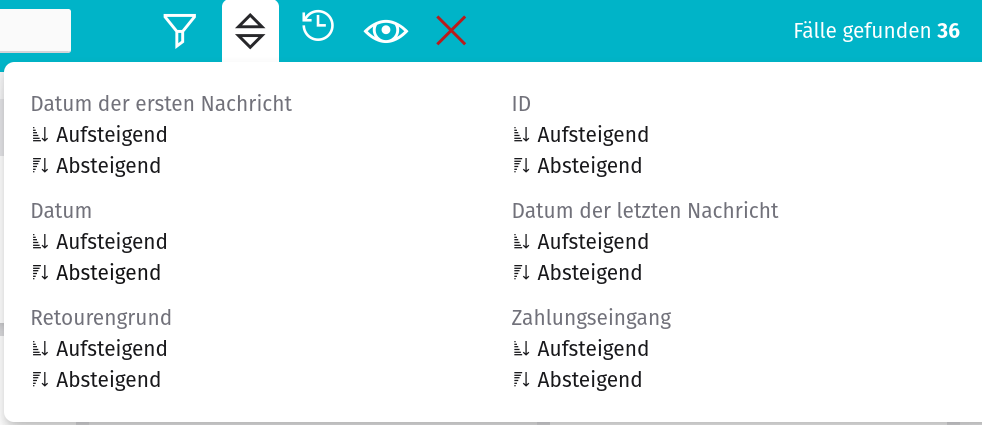Sortieren