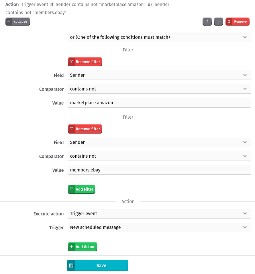 Workflow - trigger event number 2