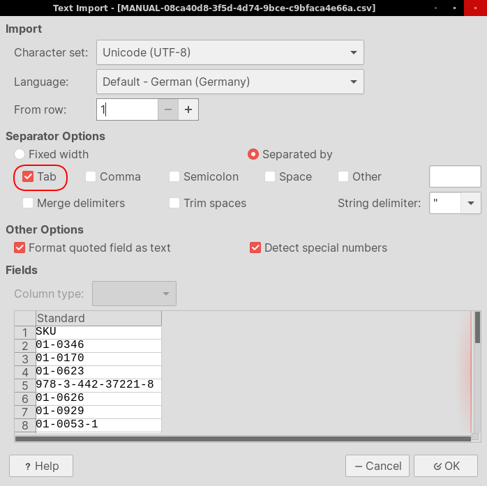 libre-office-import-csv libre-office-import-csv